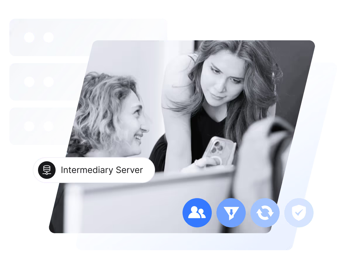 What is an Instagram proxy IP diagram