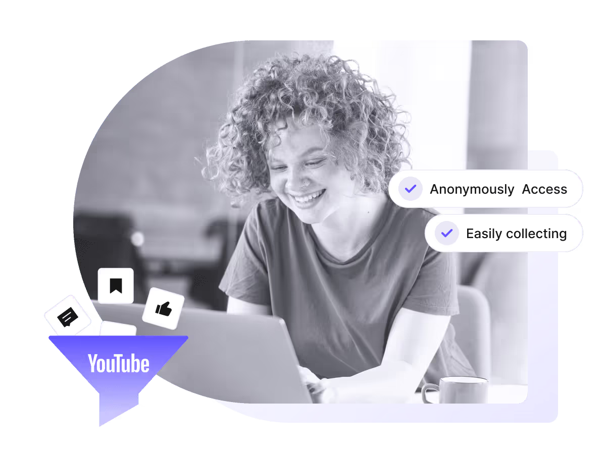 Scraping YouTube data diagram